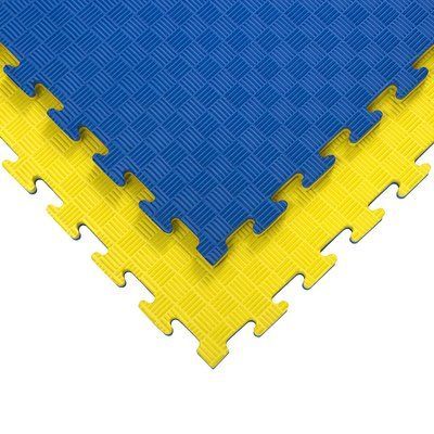 ТАТАМІ 30мм/102х102см "ластівчин хвіст" (Туреччина), синьо-жовтий EV140009 фото