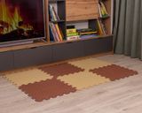 Килимок-пазл Cappuccino 10мм/53х53см (уп. 6 шт. 152х102 см) EV090027 фото