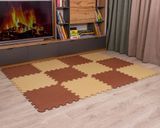Килимок-пазл Cappuccino 10мм/53х53см (уп 12 шт. 202х152 см) EV090035 фото