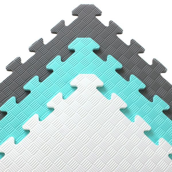 Килимок-пазл Tiffany 10мм/53х53см (уп 12 шт. 202х152 см) EV090036 фото